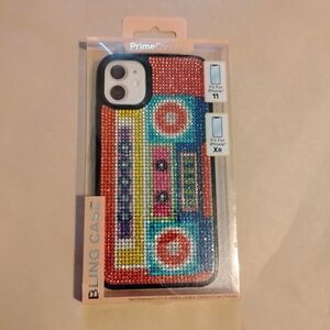 Bling Case for iPhone 11 - Multicolor Boom box